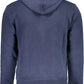 Blue Cotton Men Sweater