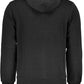 Black Cotton Men Sweater