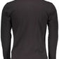 Black Cotton Men Polo Shirt