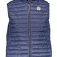 Blue Polyamide Men Jacket