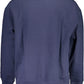 Blue Cotton Men Sweater