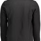 Black Cotton Men Sweater