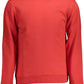 Red Cotton Men Sweater