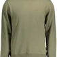 Green Cotton Men Sweater