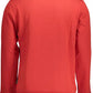 Red Cotton Men Sweater