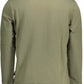 Green Cotton Men Sweater