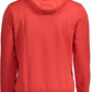 Red Cotton Men Sweater