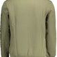 Green Cotton Men Sweater