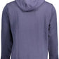 Blue Cotton Men Sweater