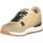 Beige Polyester Men Sneaker