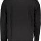 Black Cotton Men Sweater