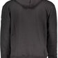 Black Cotton Men Sweater