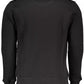 Black Cotton Men Sweater