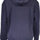 Blue Cotton Men Sweater