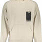 Beige Cotton Men Sweater