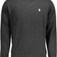 Black Cotton Men Sweater