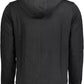 Black Cotton Men Sweater