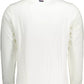 White Cotton Men Sweater