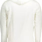 White Cotton Men Sweater