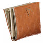 Brown Polyethylene Women Wallet