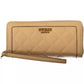 Beige Polyethylene Women Wallet