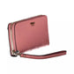 Pink Polyethylene Women Wallet