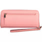 Pink Polyethylene Women Wallet