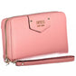 Pink Polyethylene Women Wallet