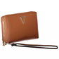 Brown Polyethylene Women Wallet