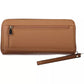 Brown Polyethylene Women Wallet