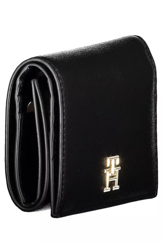 Black Polyethylene Women Wallet