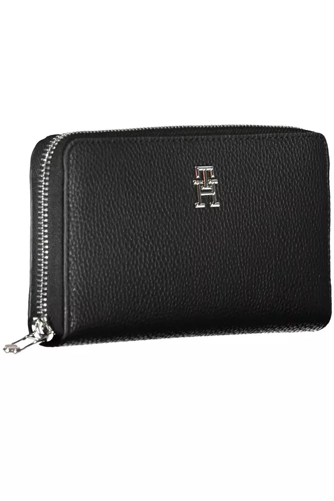 Black Polyethylene Women Wallet