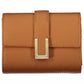 Brown Polyester Women Wallet