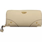 Beige Polyethylene Women Wallet