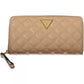 Beige Polyethylene Women Wallet