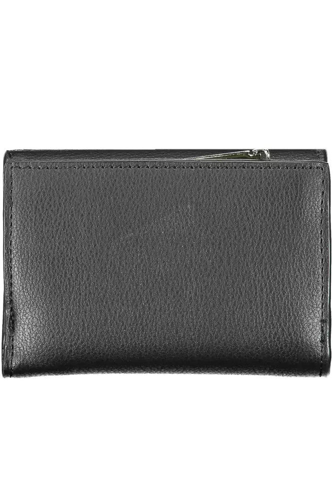 Black Polyethylene Women Wallet