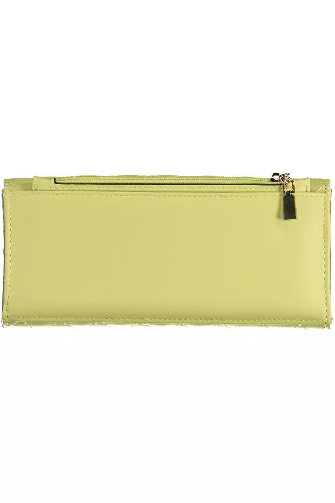 Yellow Polyethylene Women Wallet