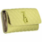 Yellow Polyethylene Women Wallet