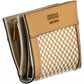 Brown Polyethylene Women Wallet