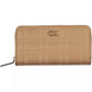 Beige Polyester Women Wallet