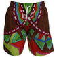 Multicolor Print Swim Shorts Boxer Style