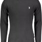 Black Wool Men Sweater