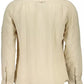 Beige Linen Men Shirt