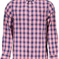 Blue Cotton Men Shirt