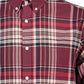 Red Cotton Men Shirt