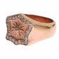 Chic Pink Gold Plated Sterling Silver Ring