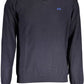 Blue Wool Men Sweater