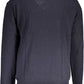 Blue Wool Men Sweater