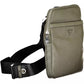 Green Polyamide Men Shoulder Bag