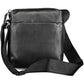 Black Polyester Men Shoulder Bag